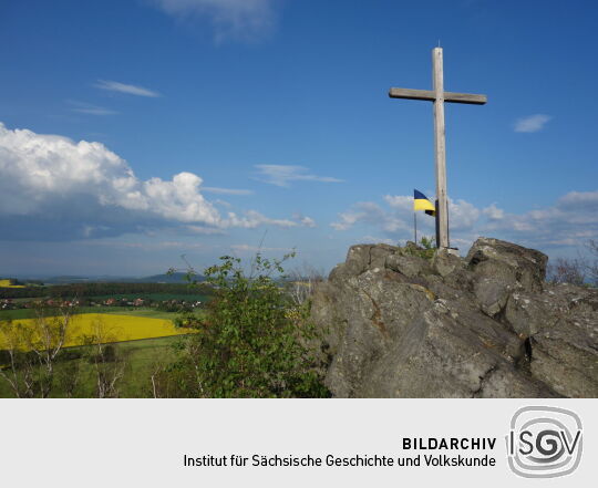Der Gipfel des Großen Steins bei Spitzkunnersdorf.