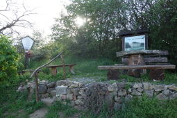 Der Aussichtspunkt Mei Durf unterhalb des Großen Steins bei Spitzkunnersdorf.