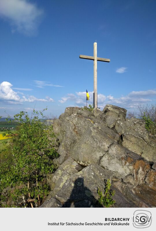 Der Gipfel des Großen Steins bei Spitzkunnersdorf.