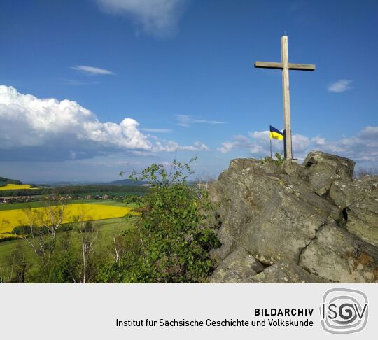 Der Gipfel des Großen Steins bei Spitzkunnersdorf.