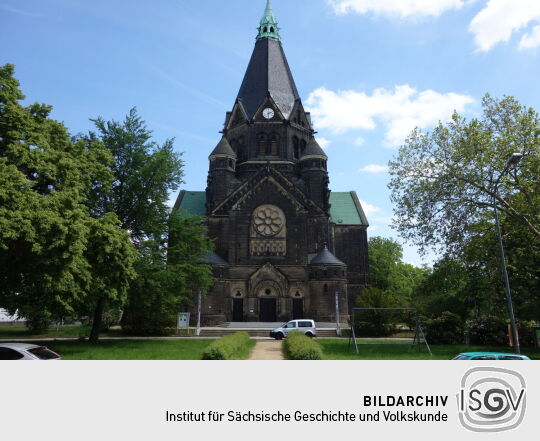 Die Trinitatiskirche in Riesa.