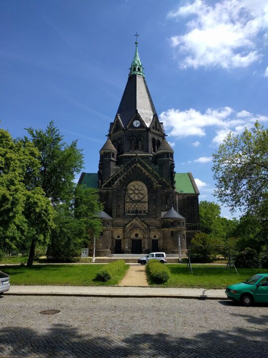 Die Trinitatiskirche in Riesa.