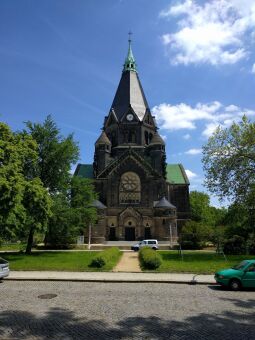 Die Trinitatiskirche in Riesa.