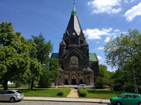 Die Trinitatiskirche in Riesa.