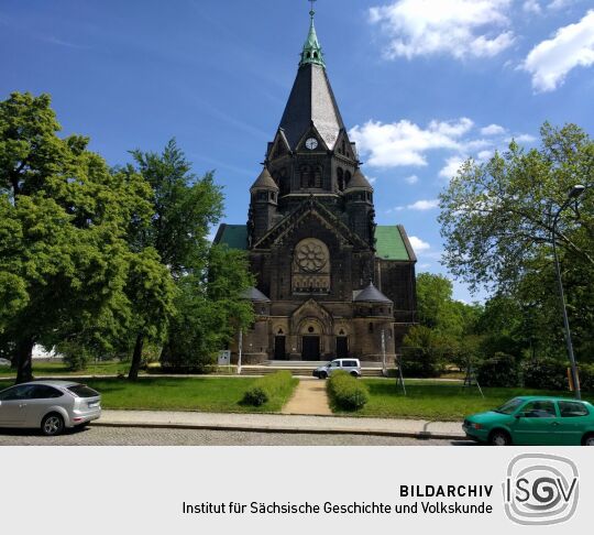 Die Trinitatiskirche in Riesa.