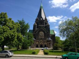 Die Trinitatiskirche in Riesa.