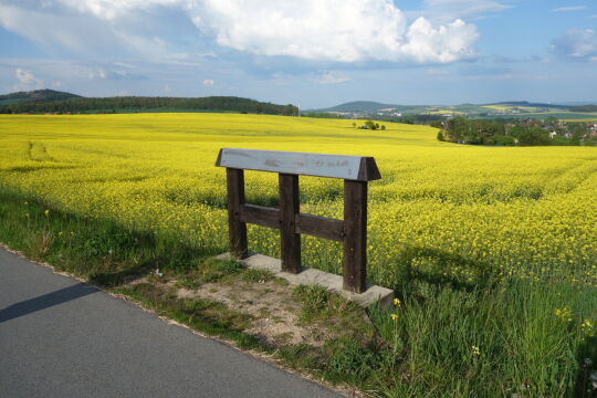 Der Aussichtspunkt Schau ins Land bei Spitzkunnersdorf.