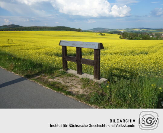 Der Aussichtspunkt Schau ins Land bei Spitzkunnersdorf.