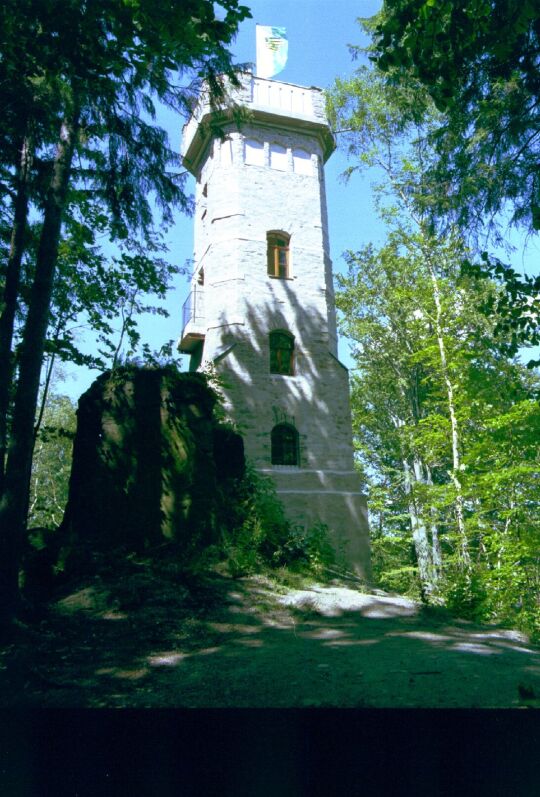 Mays Turm in Thermalbad Wiesenbad.