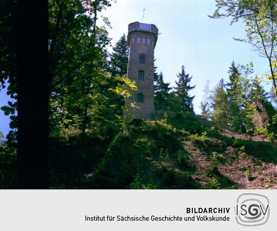 Mays Turm in Thermalbad Wiesenbad.