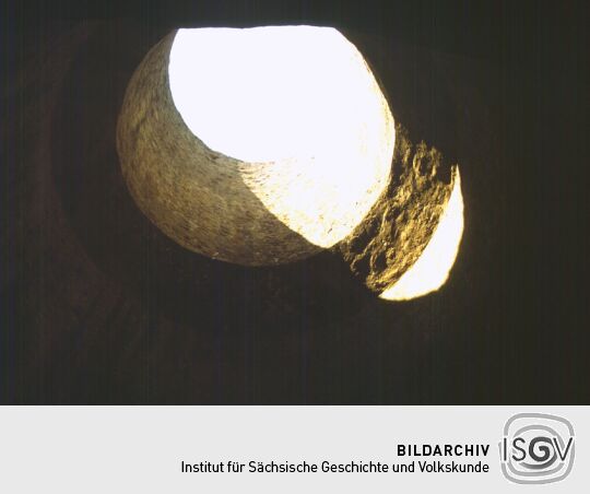 Die Bismarcksäule in Radebeul-Oberlößnitz.