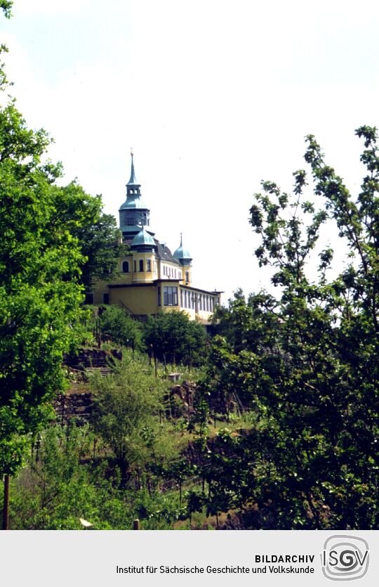 Die Gaststätte Spitzhaus in Radebeul-Oberlößnitz.