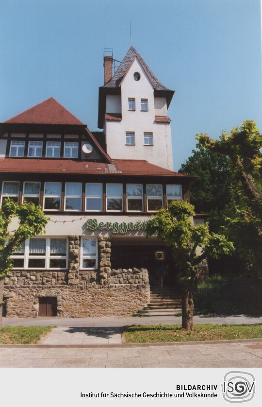 Das Berggasthaus am Pfaffenberg in Hohenstein-Ernstthal.