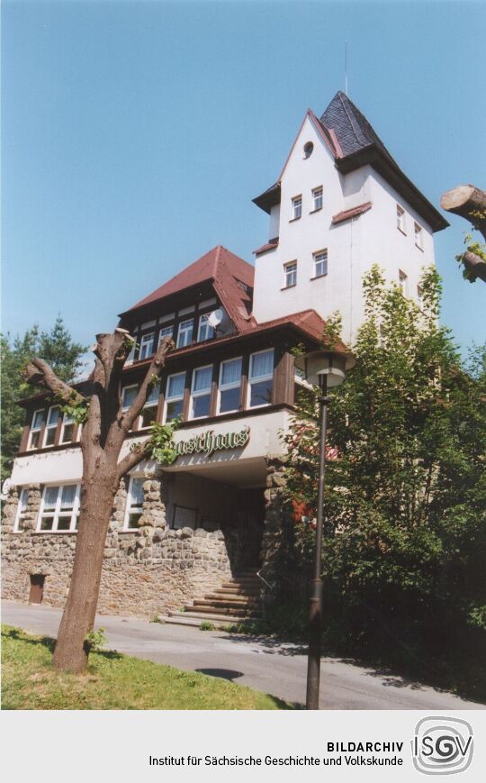 Das Berggasthaus am Pfaffenberg in Hohenstein-Ernstthal.
