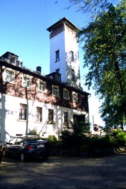 Die Prinz-Friedrich-August-Baude bei Sohland an der Spree.