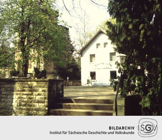 Gaststätte und Aussichtsturm auf der Schönen Höhe bei Dürrröhrsdorf-Dittersbach.