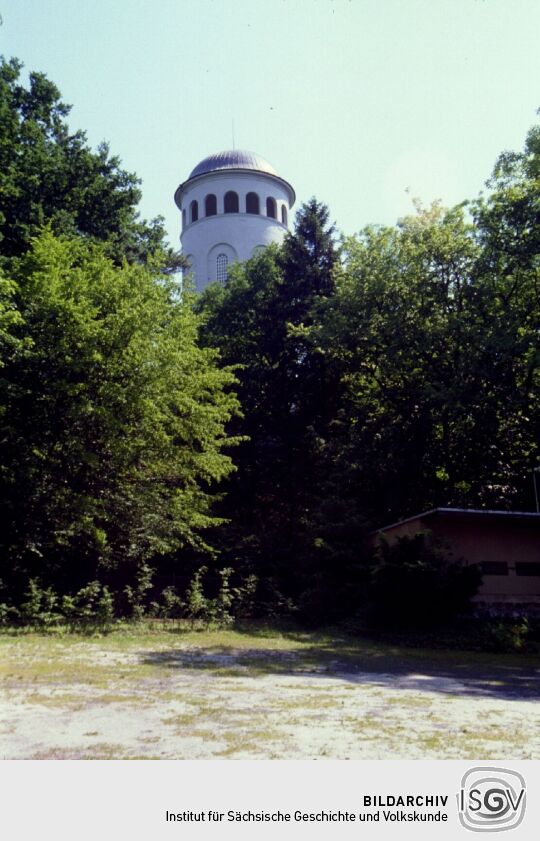 Der Wasser- und Aussichtsturm auf dem Taurastein im Burgstädt.