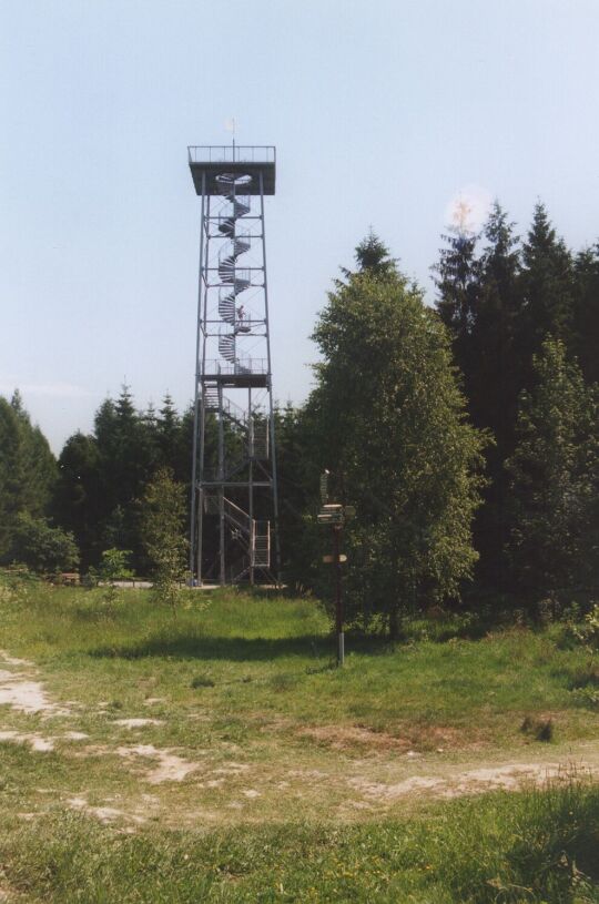 Der Maria-Josefa-Turm auf dem Totenstein bei Chemnitz-Grüna.