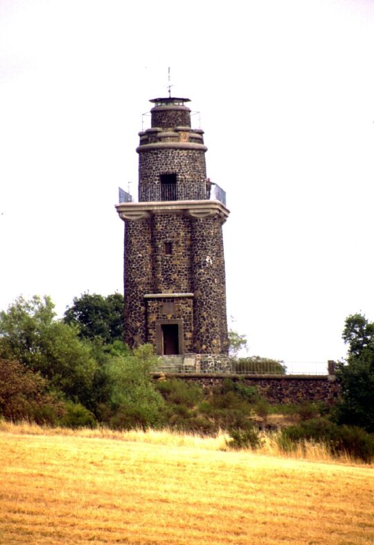 Bismarckturm auf dem Wachtelberg bei Wurzen.