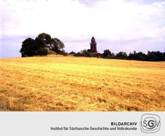 Bismarckturm auf dem Wachtelberg bei Wurzen.