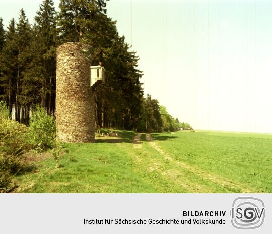 Der Hirschturm bei Dippoldiswalde-Naundorf.