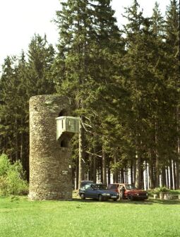 Der Hirschturm bei Dippoldiswalde-Naundorf.