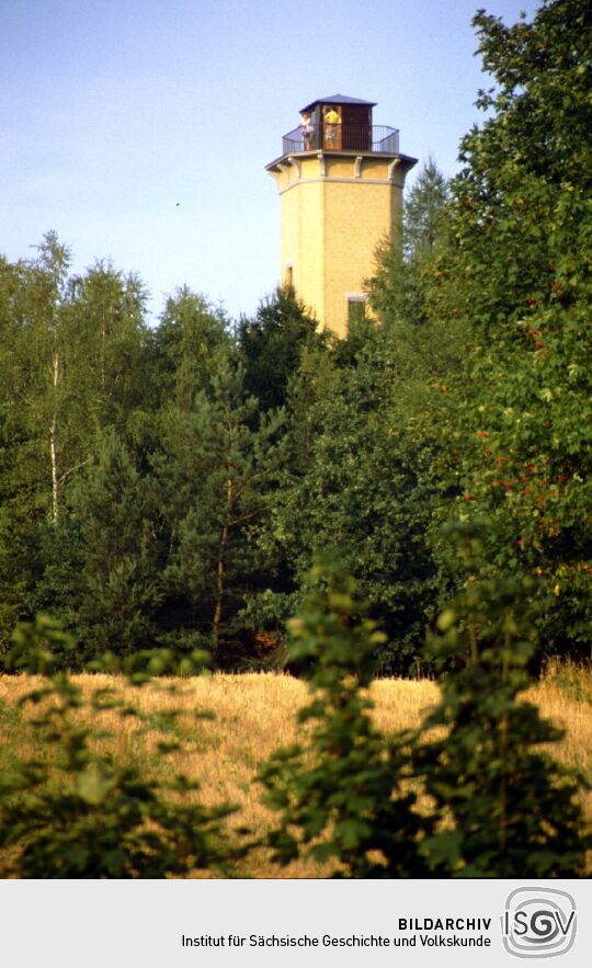Der Perlaser Turm auf der Wilhelmshöhe bei Treuen-Perlas.