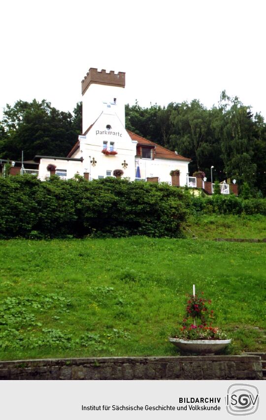 Die Parkwarte am Heidelsberg in Aue-Bad Schlema.