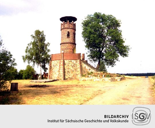 Der Aussichtsturm Johannas Höh’ in Wurzen-Pyrna.