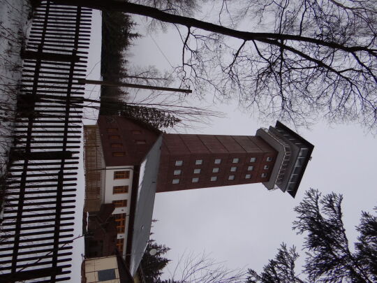 Der König-Albert-Turm auf dem Spiegelwald bei Grünhain-Beierfeld.