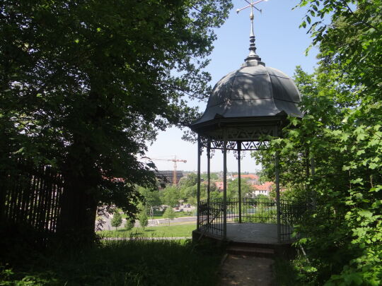 Die Muldenwarte am Knappengrund in Zwickau.
