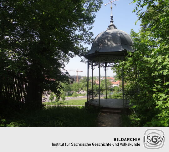 Die Muldenwarte am Knappengrund in Zwickau.