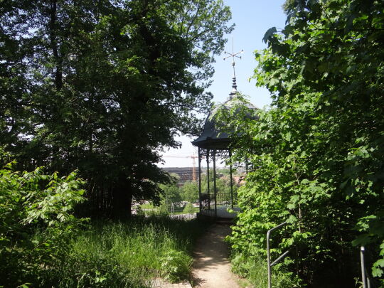 Die Muldenwarte am Knappengrund in Zwickau.