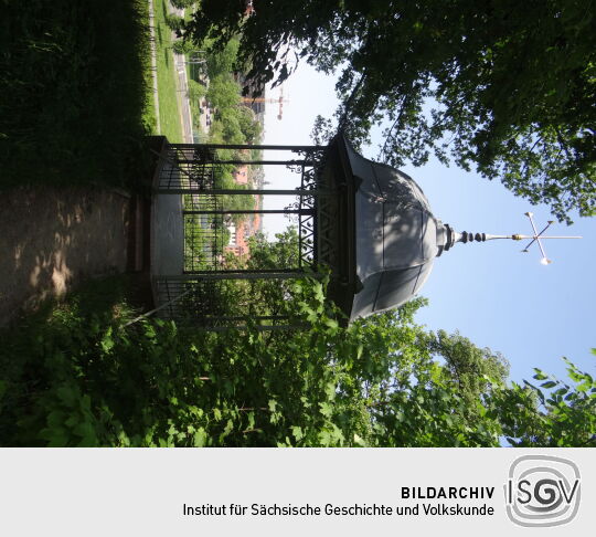 Die Muldenwarte am Knappengrund in Zwickau.