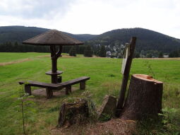 Bild: Aussichtspunkt im Erzgebirge.