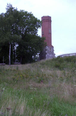 Der Aussichtsturm auf dem Keilberg bei Schneeberg.