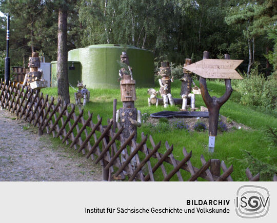 Ausgestaltung der Freiflächen an der Gaststätte und dem Aussichtsturm auf dem Kuhberg bei Netzschkau.