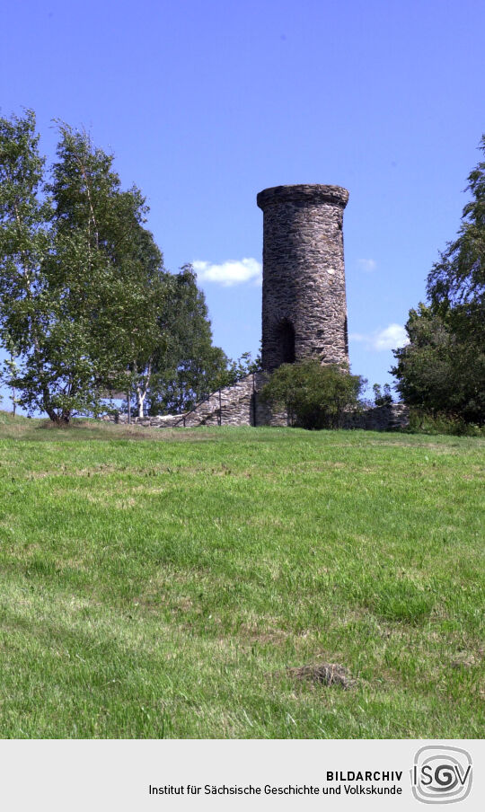 Die Ruine auf dem Schreckenberg in Frohnau.