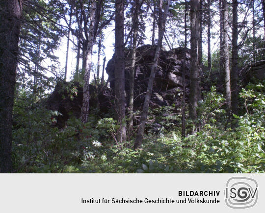 Felsen an der Morgensternhöhe bei Ansprung.