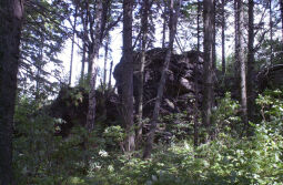 Felsen an der Morgensternhöhe bei Ansprung.