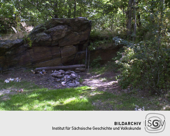 Rastplatz auf der Morgensternhöhe bei Ansprung.