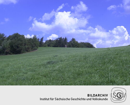 Blick zur Morgensternhöhe bei Ansprung.