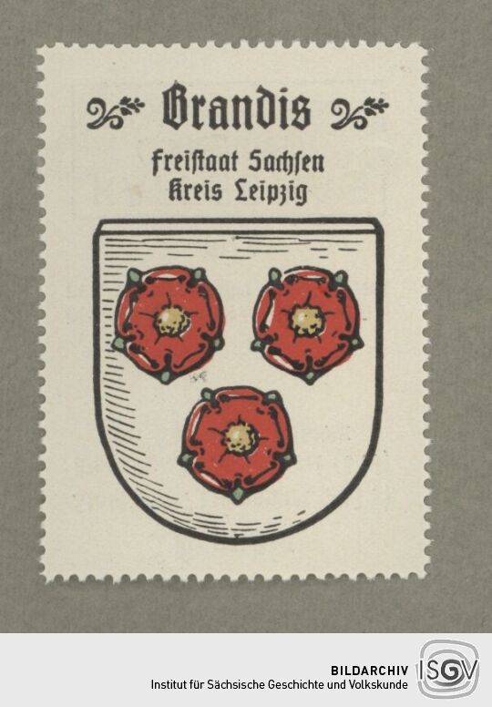 Stadtwappen von Brandis/-(383060/-)