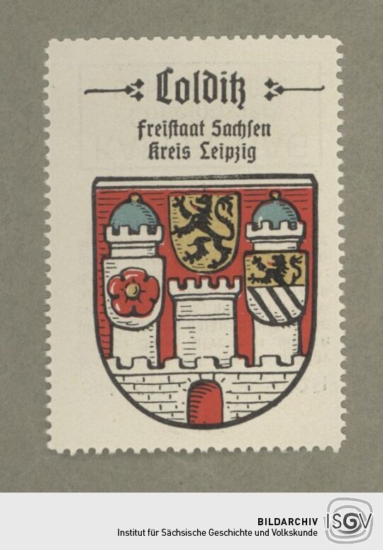 Stadtwappen von Colditz/-(383070/-)