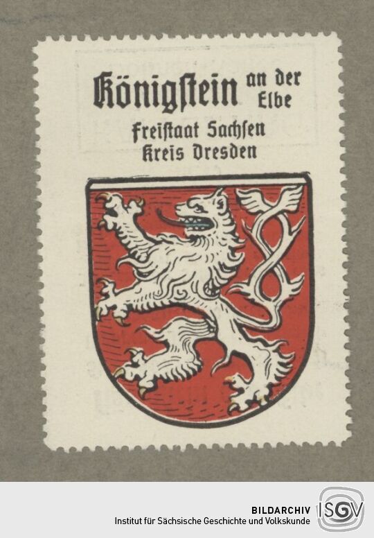 Stadtwappen von Königstein/-(287190/-)