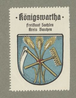 Bild: Stadtwappen von Königswartha/-(272200/-)
