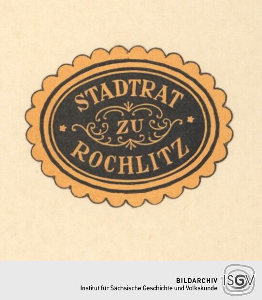 Siegelmarke aus Rochlitz