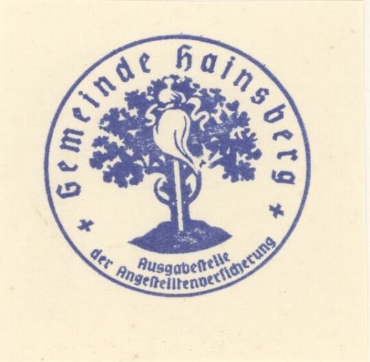 Behördenstempel aus Hainsberg