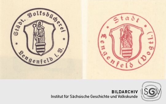 Behördenstempel aus Lengenfeld