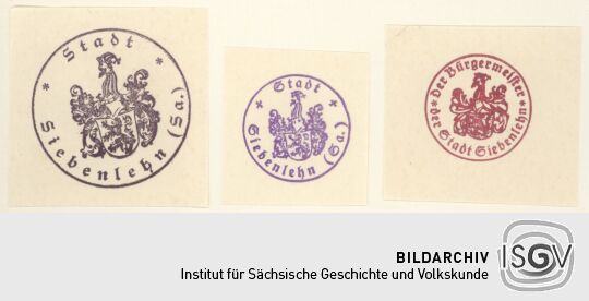 Behördenstempel aus Siebenlehn